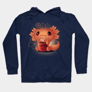 Axolotl coffee Hoodie